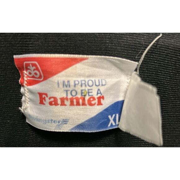 Pioneer Seeds Green Sz XL “Proud To Be A Farmer” Varsity Jacket Vintage 80-90s - Picture 4 of 10